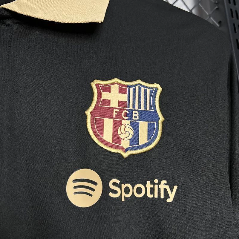 24/25 Barcelona Black Polo Shirt — foto 3